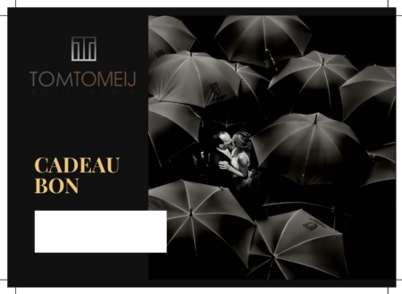 Cadeaubon fotoshoot Tom Tomeij