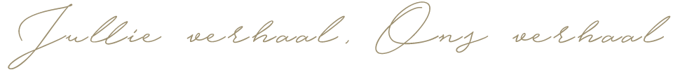 Verhaal bruiloft