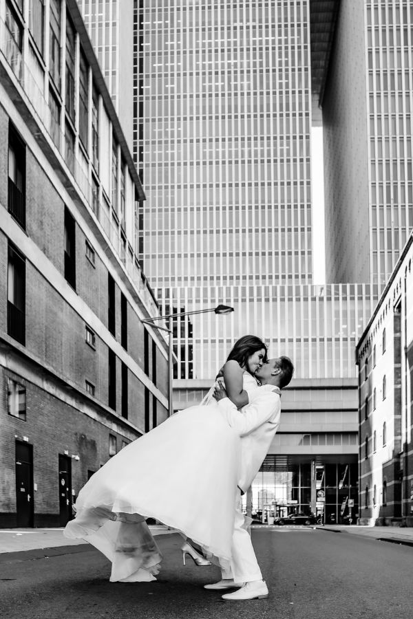 Urban trouwfotografie, valentijnsdag